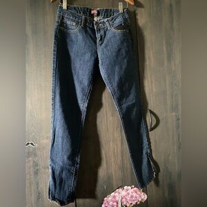 Forever 21 Dark Blue Skinny Jeans